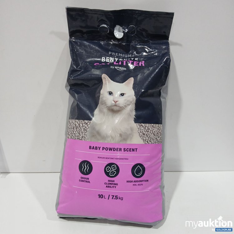 Artikel Nr. 876713 Artikel Nr. 876713: Bentonite Cat Litter Baby Powder scent 10l
