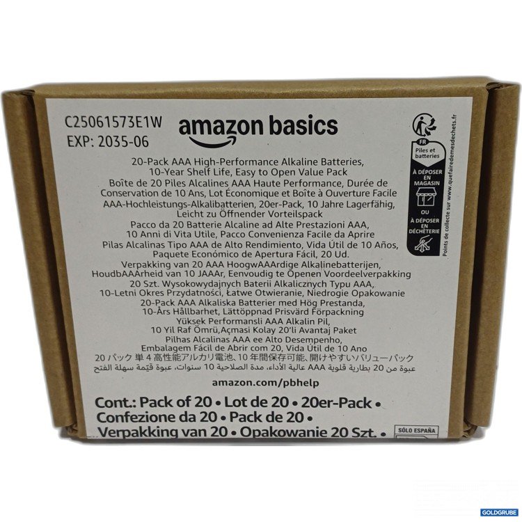 Artikel Nr. 884713: Batterien  20 Stk AAA