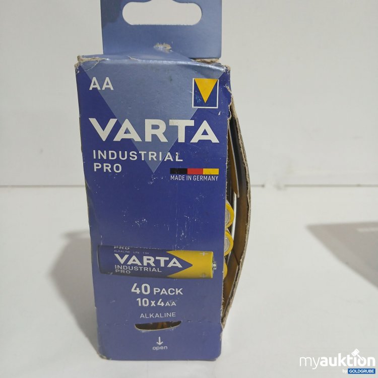Artikel Nr. 885713 Artikel Nr. 885713: Varta Industrial Pro AA Batterien 40Stk