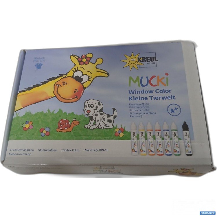 Artikel Nr. 917713: Kreul Mucki Window Color Kleine Tierwelt 6 Fenstermalfarbe