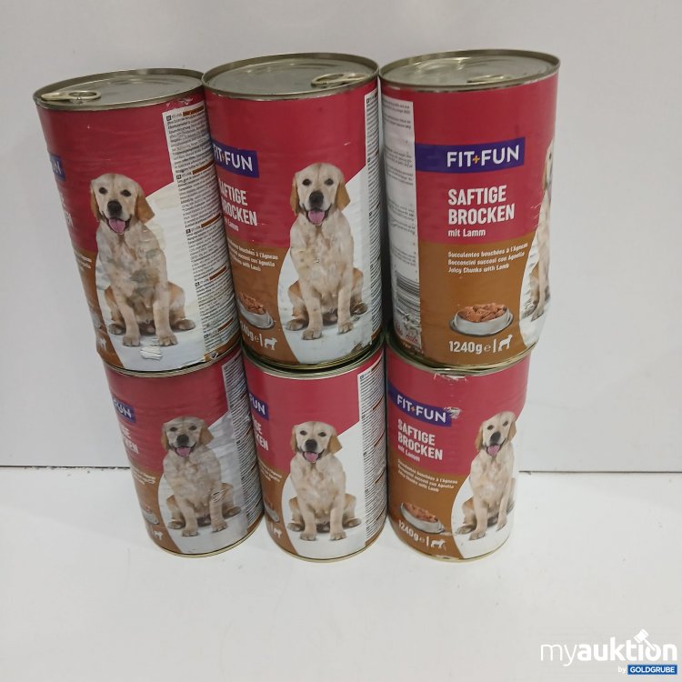 Artikel Nr. 950713: Fit+Fun Saftige Brocken Lamm 6×1240G