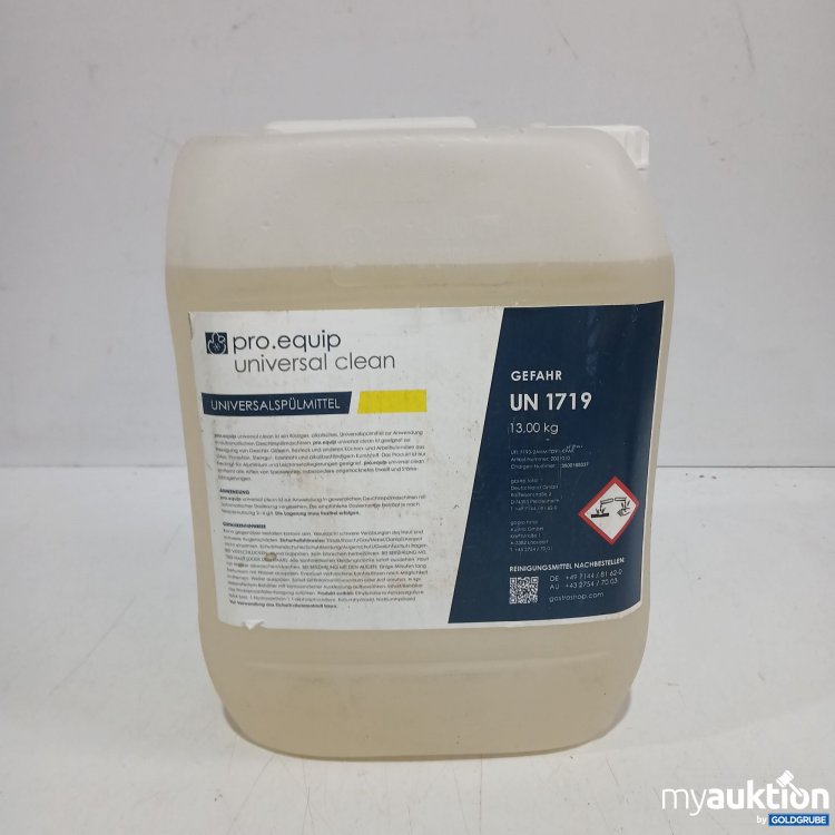 Artikel Nr. 957713: Pro.Equip Universalspülmittel 13.kg 