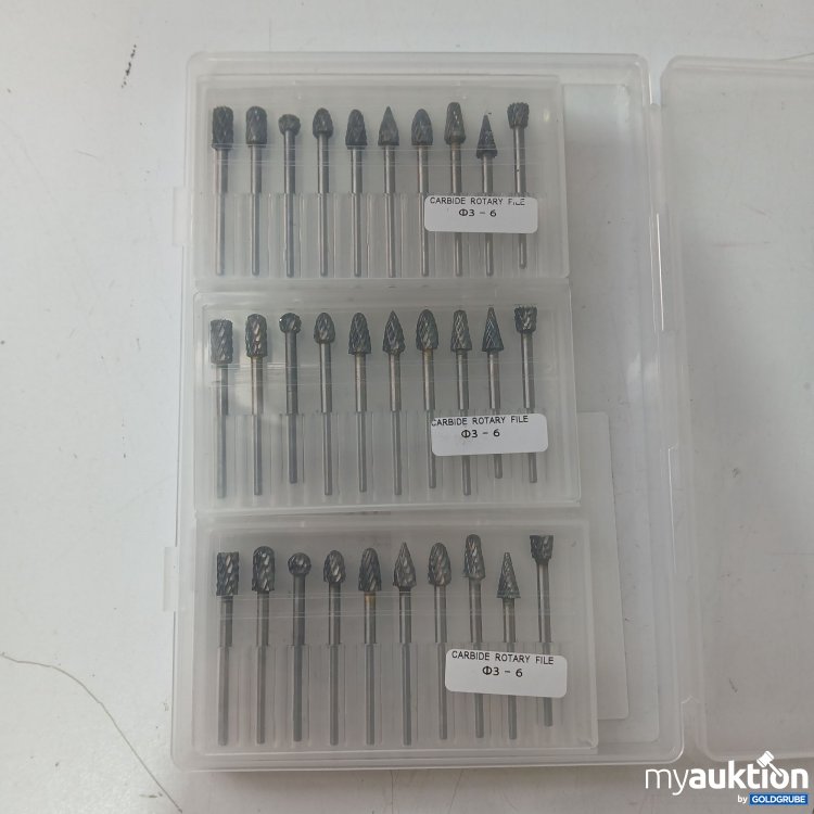 Artikel Nr. 970713: Hartmetall-Rotationsfräser 3×10Stk, 3-6mm
