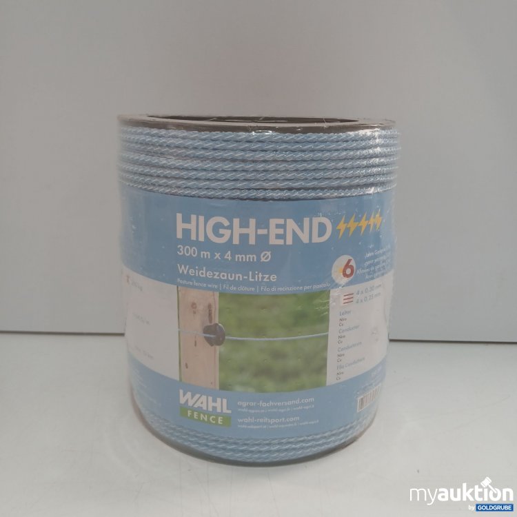 Artikel Nr. 462714: Wahl Fence High-End Weidezaun-Litze 300mx4mm