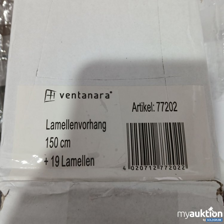 Artikel Nr. 805714: Ventanara Lamellenvorhang 150cm + 19Lamellen 77202