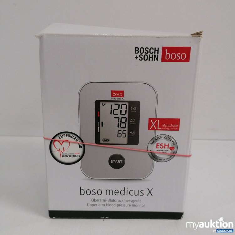 Artikel Nr. 859714 Artikel Nr. 859714: Bosch+Sohn boso Medicus X Oberarm Blutdruckmessgerät