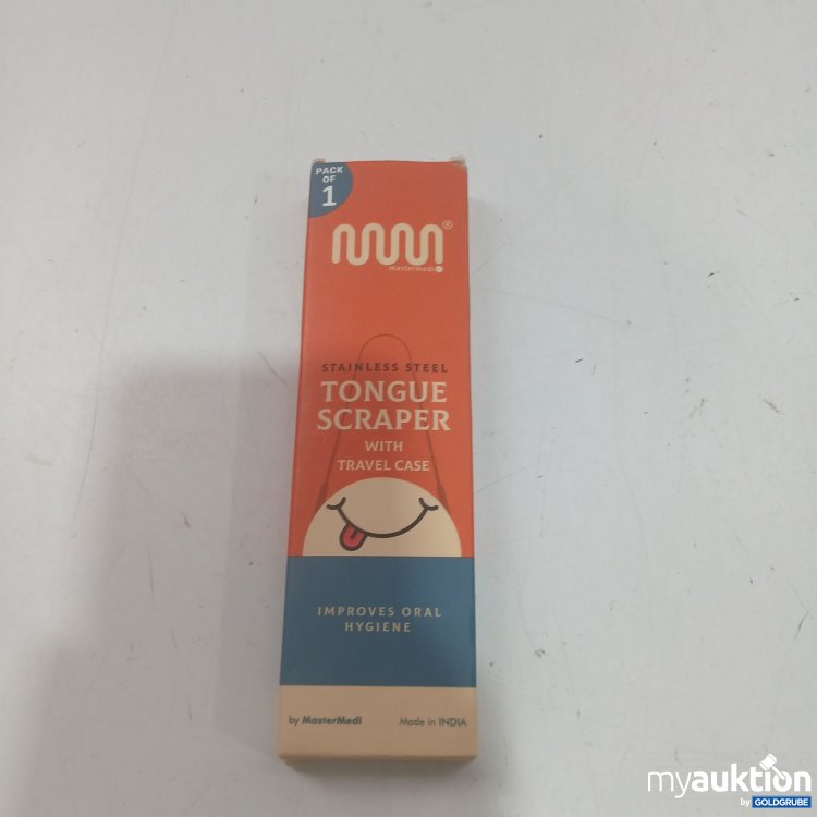 Artikel Nr. 873714 Artikel Nr. 873714: Mastermedi Stainless Steel Tongue Scraper Pack of 1