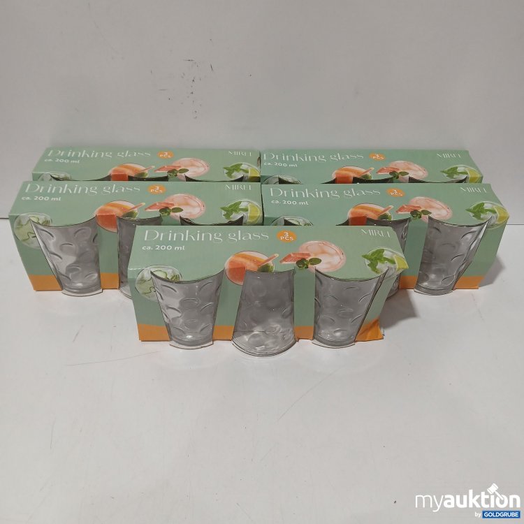 Artikel Nr. 929714: Mirel Trinkglas ca 200ml 5×3Stk