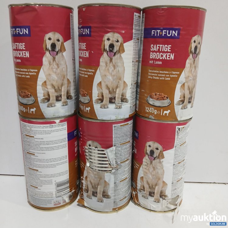 Artikel Nr. 950714: Fit+Fun Saftige Brocken Lamm 6×1240G
