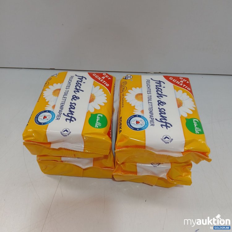 Artikel Nr. 955714: EDEKA Frisch & sanft Feuchtes Toilettenpapier Kamille 4x70  