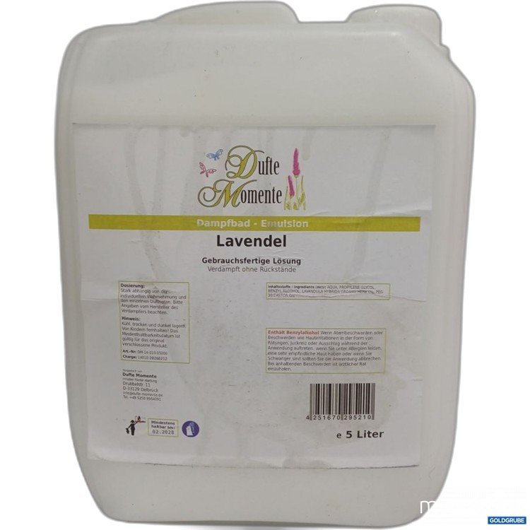 Artikel Nr. 960714: Dufte Momente Lavendel 5L