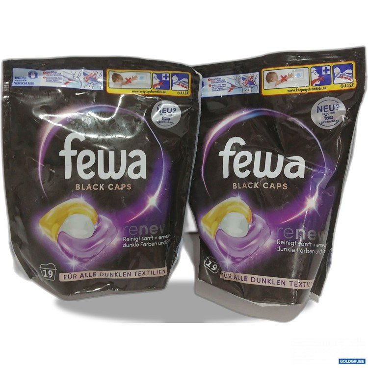 Artikel Nr. 971714: Fewa Black Caps 2Stk 19x13,5g