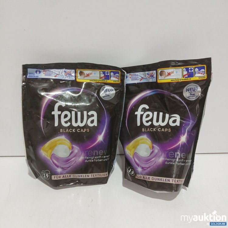 Artikel Nr. 971714: Fewa Black Caps 2Stk 19x13,5g