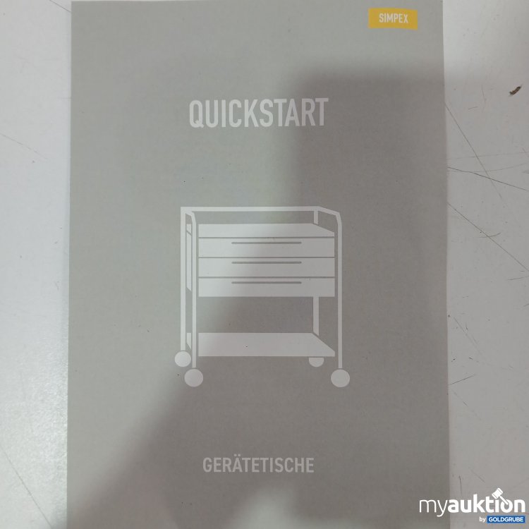 Artikel Nr. 978714 Artikel Nr. 978714: Simpex Quickstart Gerätetisch