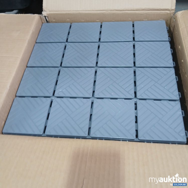 Artikel Nr. 985714 Artikel Nr. 985714: Universal Bodenplatten miz Vettiegelung 14er Set Grau