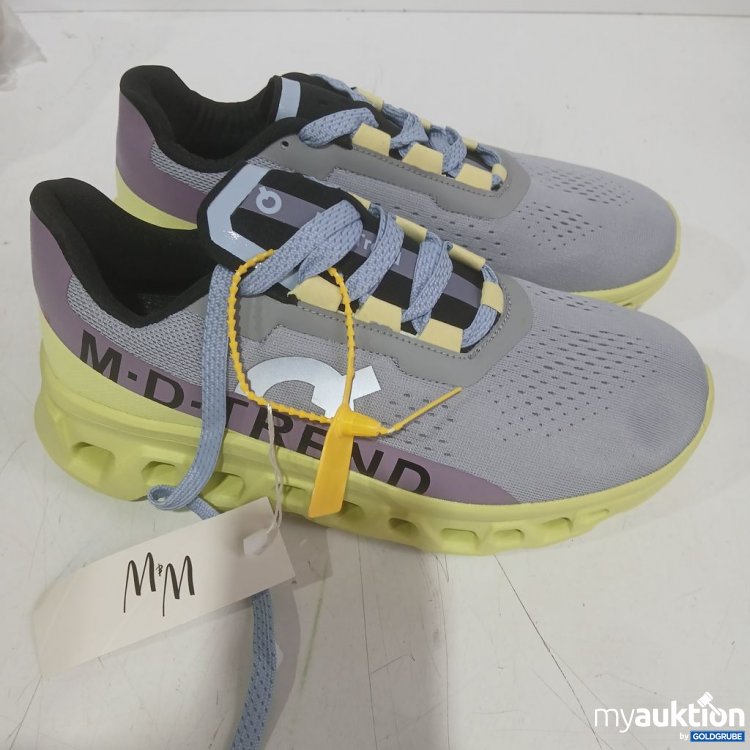Artikel Nr. 991714: M-D-TREND Sportschuhe Grau mit gelben Akzenten