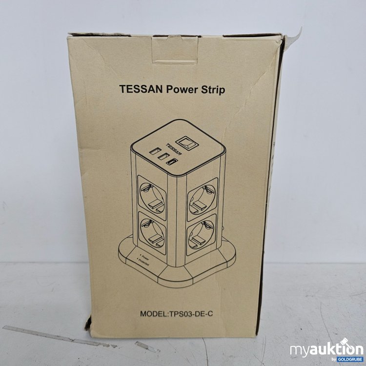 Artikel Nr. 398715 Artikel Nr. 398715: Tessan Power Strip TPS03-DE-C