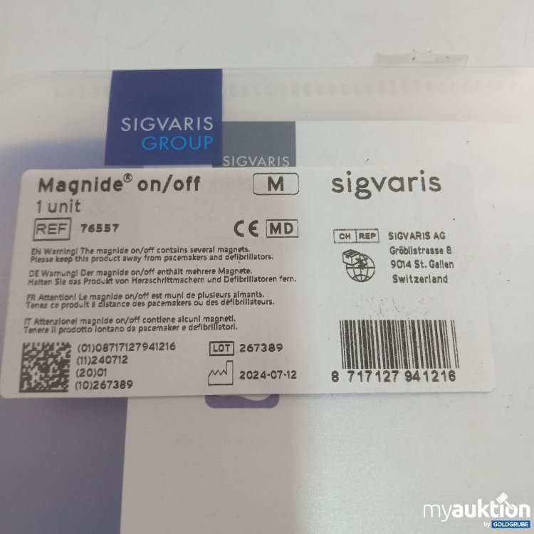 Artikel Nr. 438715: Sigvaris Magnide on/off M 