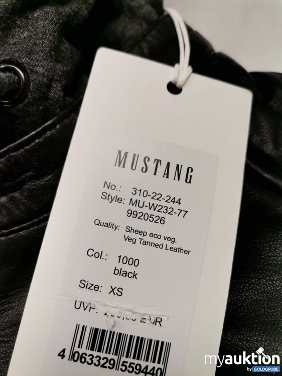Artikel Nr. 734715 Artikel Nr. 734715: Mustang Lederjacke