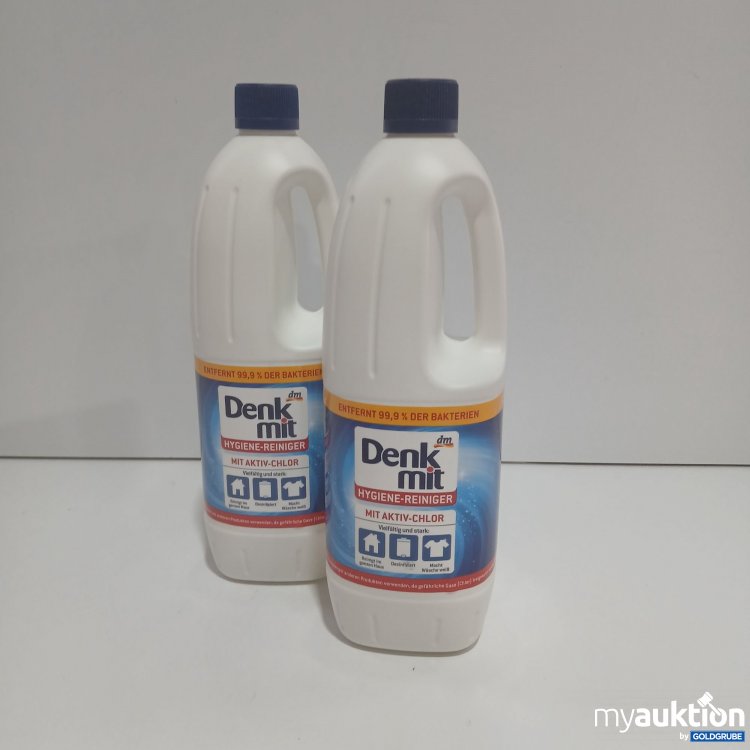 Artikel Nr. 853715 Artikel Nr. 853715: Denkmit Hygiene-Reiniger 2x1,5l