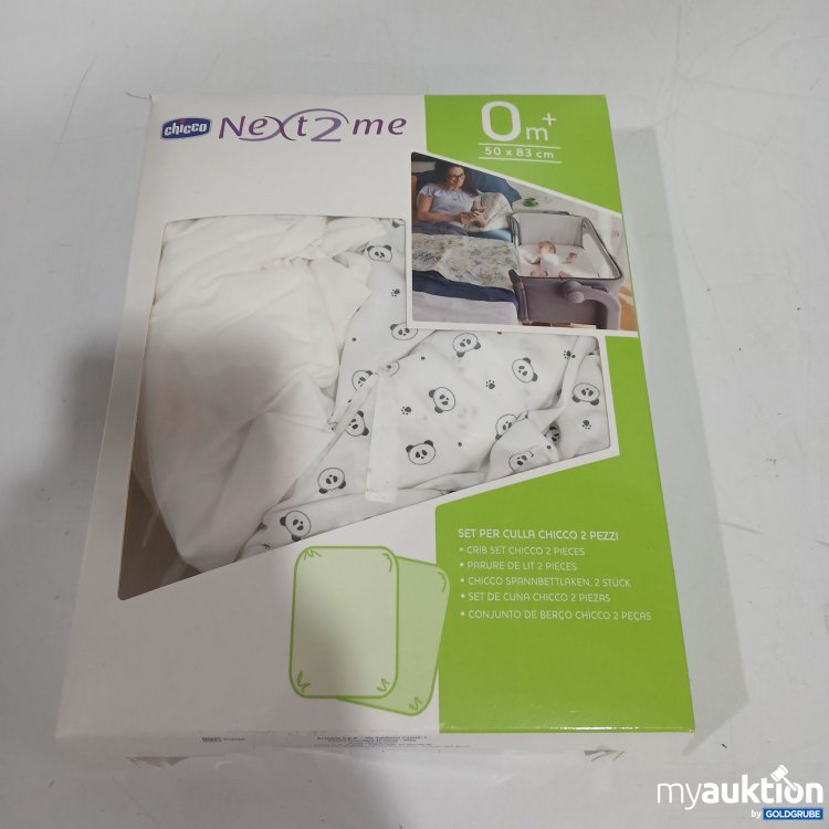 Artikel Nr. 904715: Chicco Next2me Spannbettlaken 2Stk 50x83cm 