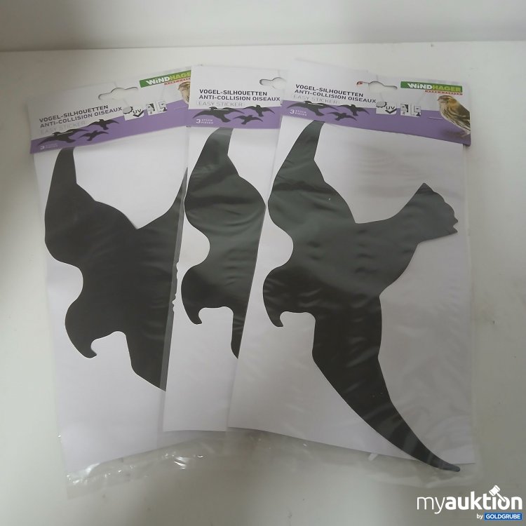 Artikel Nr. 916715: WindHager Vogel-Silhouetten 3 Stück 