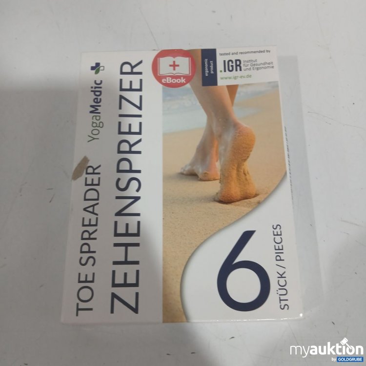 Artikel Nr. 919715: YogaMedic Zehenspreizer Toe Spreader 6 Stück