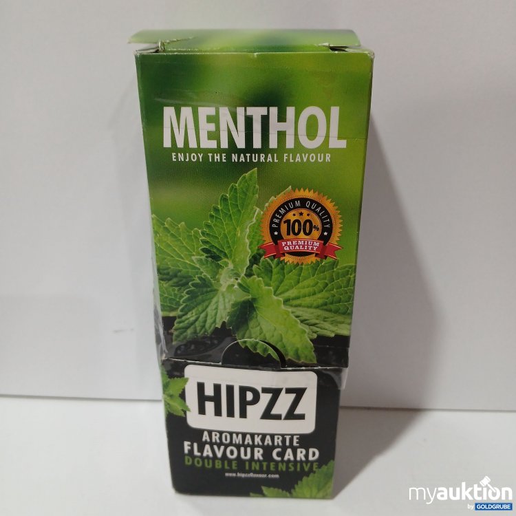Artikel Nr. 954715: HIPZZ Aromakarte Minze Flavour Card Double Intensive 20 Stück 