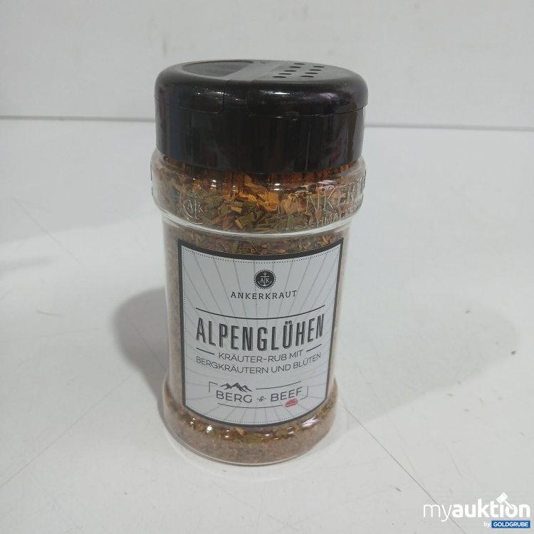 Artikel Nr. 996715 Artikel Nr. 996715: Ankerkraut Alpenglühen Kräuter Rub mit Bergkräutern & Blüten 125g