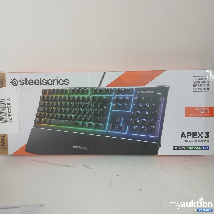 Artikel Nr. 831716 Artikel Nr. 831716: SteelSeries Apex 3 Tastatur