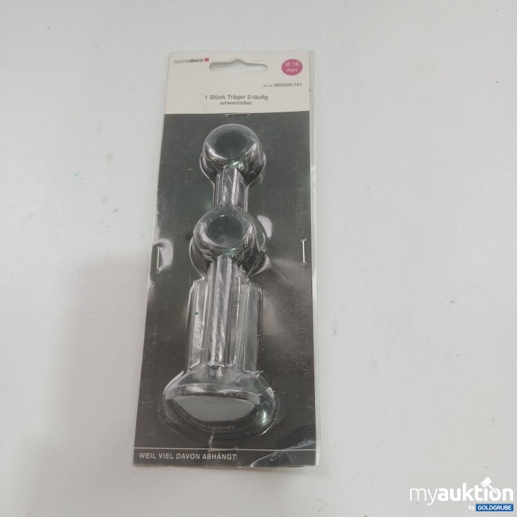Artikel Nr. 848716: HomeDeco Träger 2-läufig 16mm 