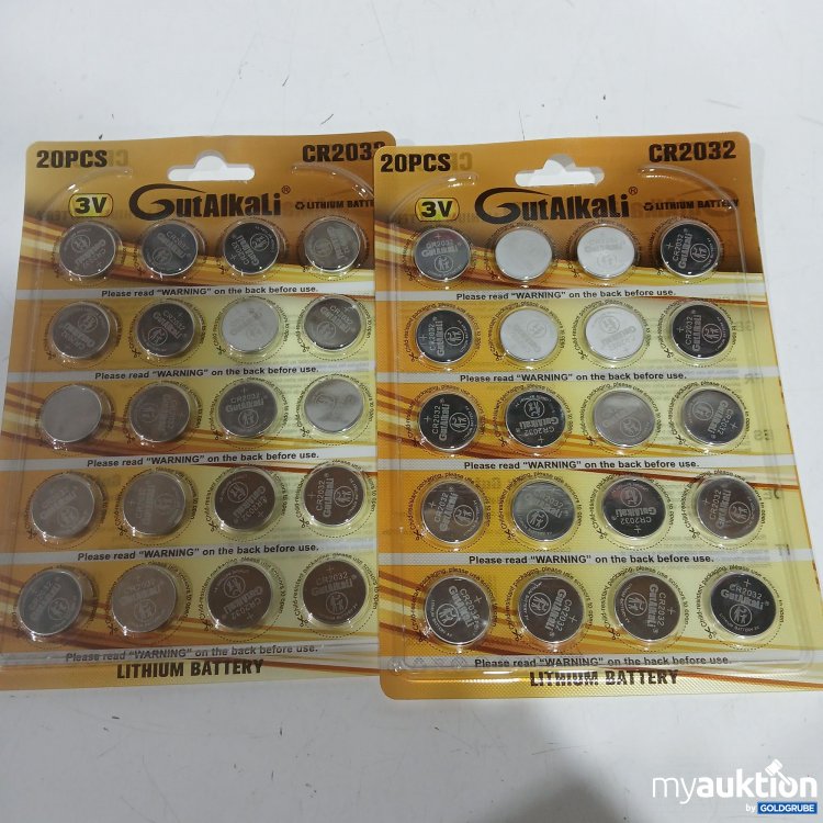 Artikel Nr. 885716: GutAlkali CR2032 2x20Stk 