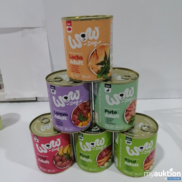 Artikel Nr. 889716: Wow Dog diverse Sorten 6x800g