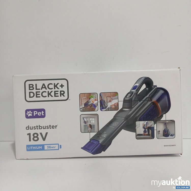 Artikel Nr. 904716: Black+Decker Pet Dustbuster 18V BHHV520BFP