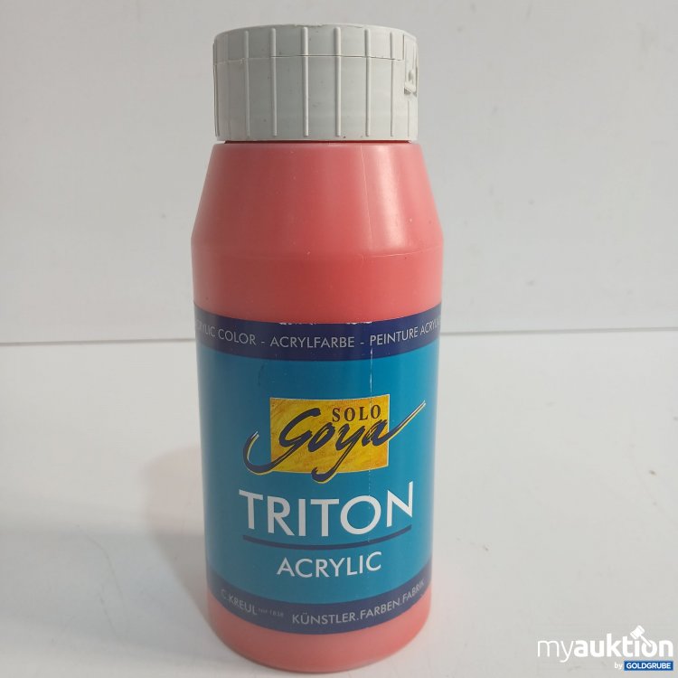 Artikel Nr. 951716: Solo Goya Triton Acrylic Künstlerfarbe 17003 Echtrot 750ml 