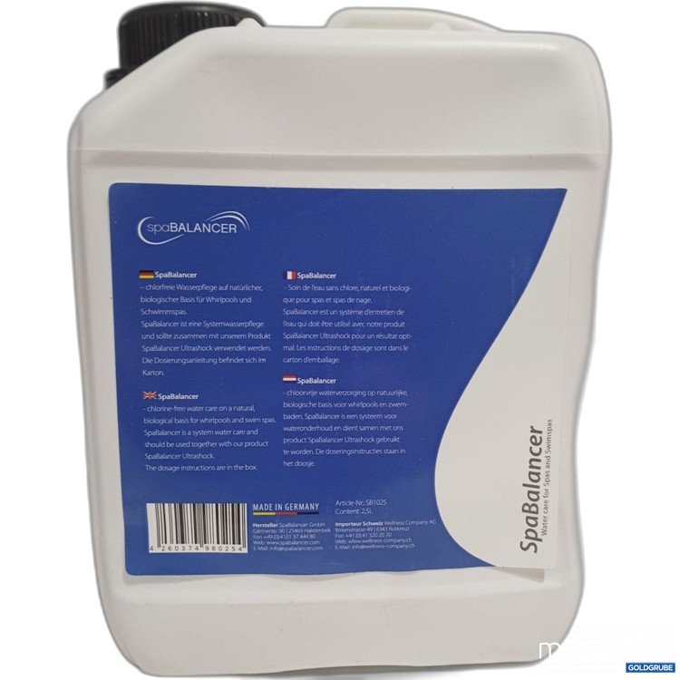 Artikel Nr. 960716: SpaBalancer SpaBalancer Flüssigkeit 2,5L