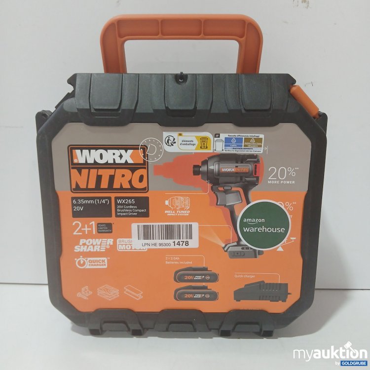 Artikel Nr. 984716: Worx Nitro WX265 Akku-Schlagschrauber 