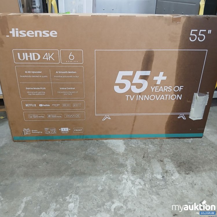 Artikel Nr. 985716 Artikel Nr. 985716: Hisense UHD 4K 6series 55" 55E6NT