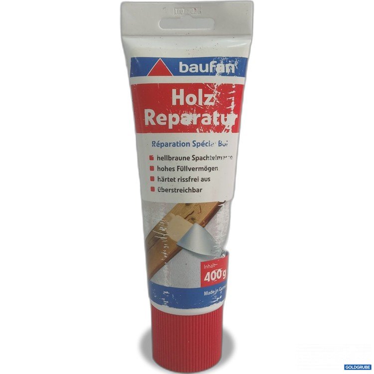 Artikel Nr. 986716 Artikel Nr. 986716: Baufan Holzreperatur hellbraune Spachtelmasse 400g