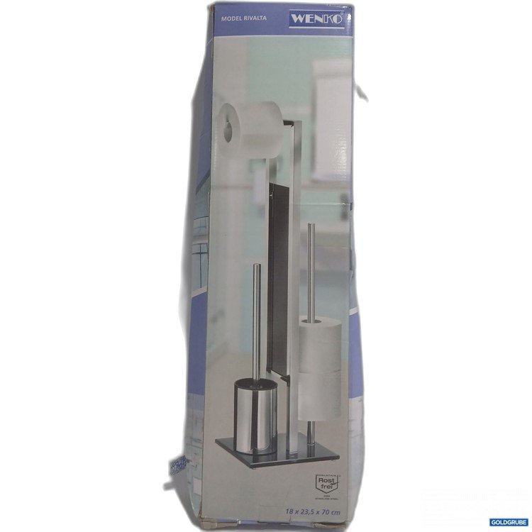 Artikel Nr. 447717 Artikel Nr. 447717: Wenko Model Rivalta Stand WC Garnitur 18x23,5x70cm