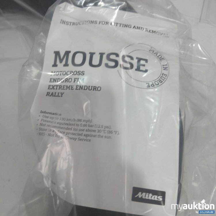 Artikel Nr. 525717: Mitas Mousse für Enduro Motocross Reifen 140x80x18cm  Standard