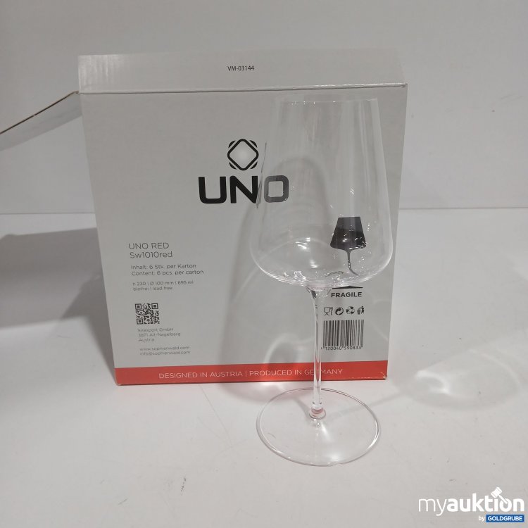 Artikel Nr. 820717 Artikel Nr. 820717: Uno Red Weingläser Sw1010red 5Stk