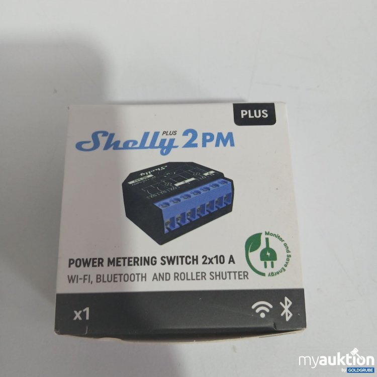Artikel Nr. 827717 Artikel Nr. 827717: Shelly 2PM Power Metering Switch 2x10A