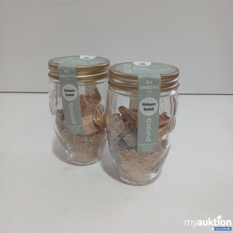 Artikel Nr. 844717 Artikel Nr. 844717: Purora Bio Smoothie Himbeere & Baobab 2x63g