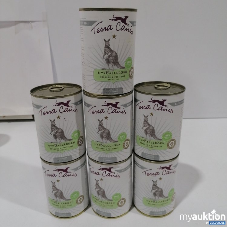 Artikel Nr. 889717 Artikel Nr. 889717: Terra Canis Hunde Hypoallergen Känguru & Pastinake 7x 400g