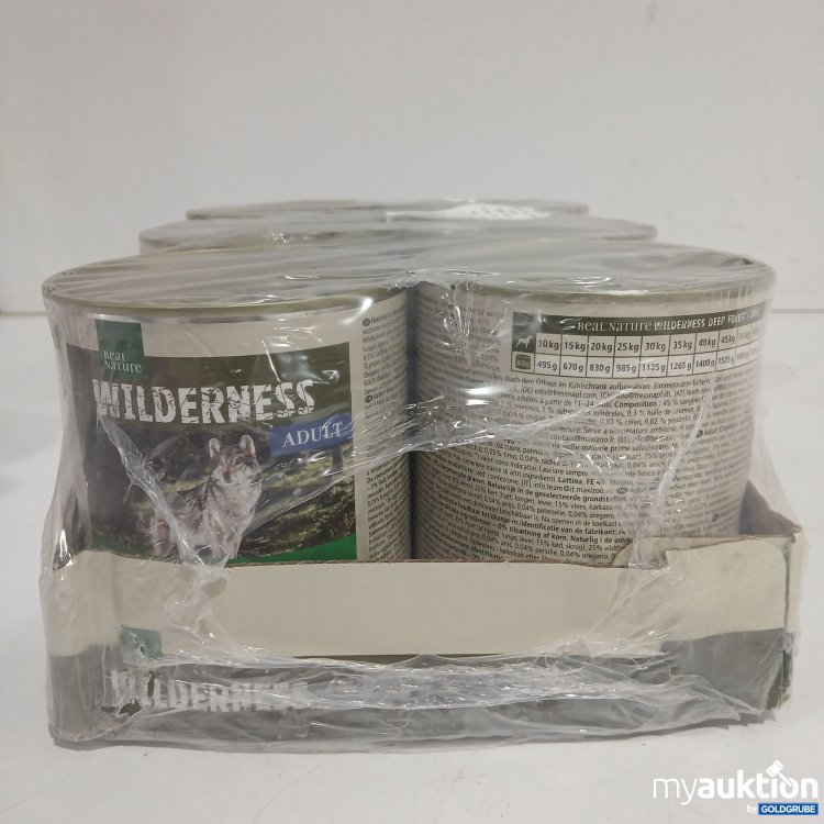 Artikel Nr. 891717: Real nature Wilderness Adult Hundefutter Deep Forest 6x800g