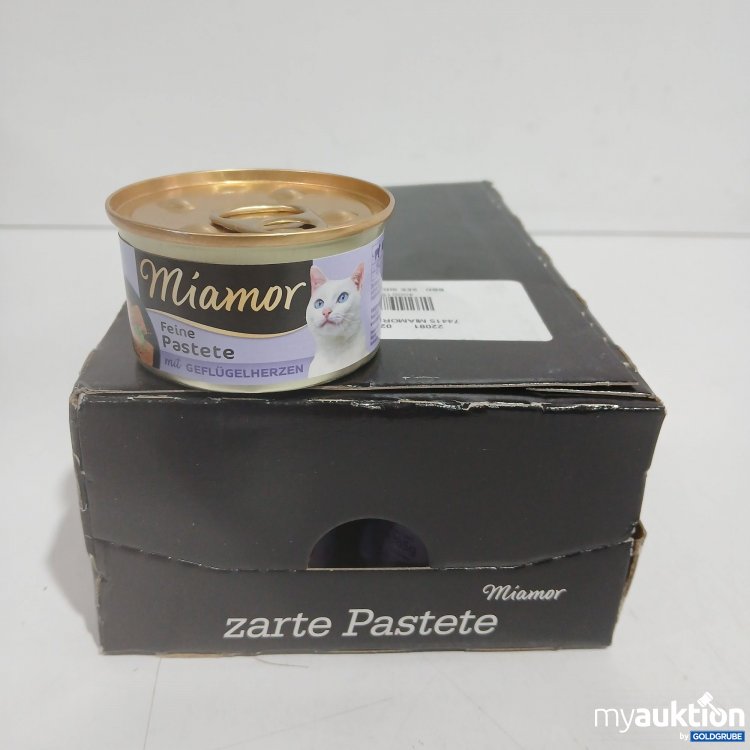 Artikel Nr. 893717: Miamor Feine Pastete mit Geflügelherzen 12x85g