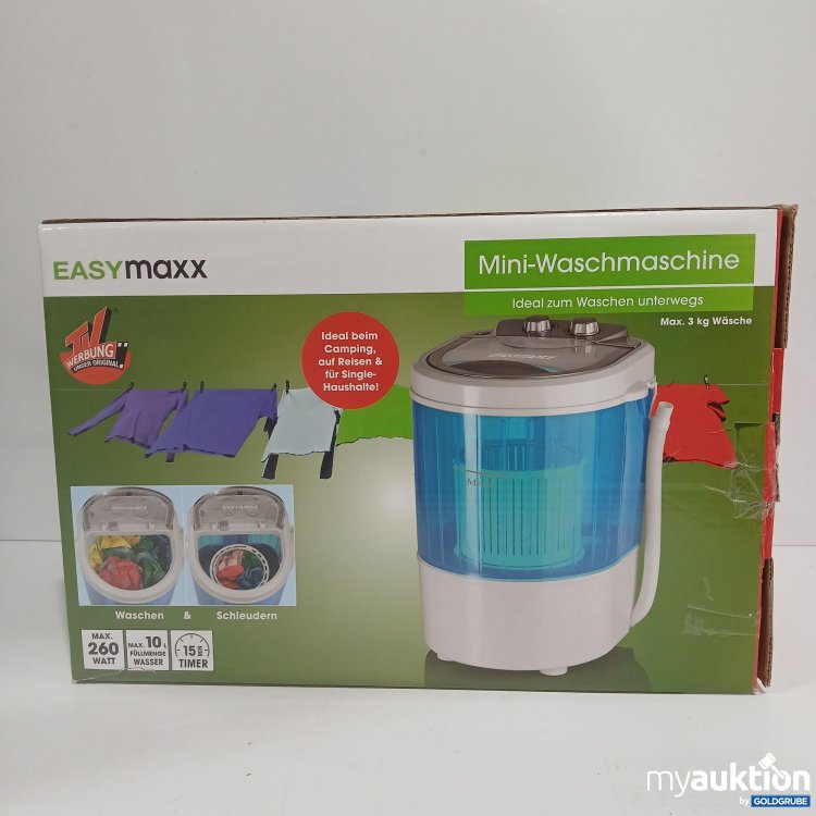 Artikel Nr. 904717: Easymaxx Mini-Waschmaschine Max. 3kg 