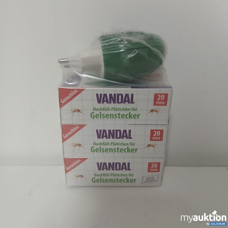 Artikel Nr. 917717: Vandal Gelsenstecker + 60 Nachfüll-Plättchen 