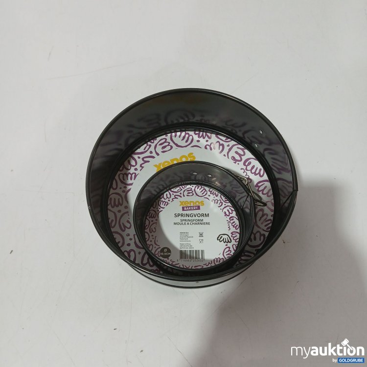 Artikel Nr. 929717: Xenos Bakery Springformen, ca 10cm Durchmesser & ca 17,5cm Durchmesser